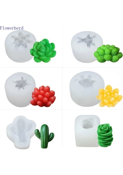 SX-ZW-189 Stili Etli Sıvı Silikon Kalıp 3D Etli Mum Kalıbı Dıy El Yapımı Sabun Kalıbı Kek Dekorasyon Fondan Kek Kalıbı Çiçek Kalıbı (Yurt Dışından)