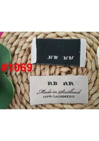 No6 Tarzı Yeni Fashioeces Al Aı Siyah Giyim Etiketleri Palto Ceket Etiketi Ceket Yaka Etiketi Dokuma Etiket Dekorasyonu (Yurt Dışından)