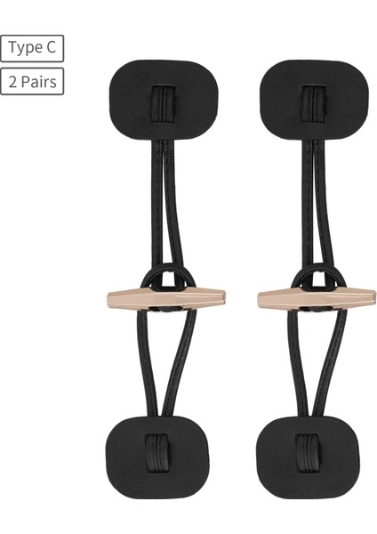 No.17 Stili 3 Pair Hırka Klipler Tutucu Toka Şal Gömlek Pu Deri Klipsler Kaymaz Kilitleme Toka Dıy Pelerin Giyim Aksesuarları (Yurt Dışından)