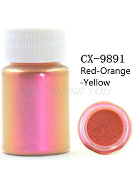 NO.9891 Stili Ayna Bukalemunlar Pigment Sedefli Epoksi Reçine Glitter Sihirli Renksiz Toz Reçine Renklendirici Takı Yapımı Araçları Dro (Yurt Dışından)