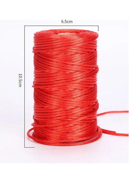Rd Stili 100MROLL Altın Gümüş Kırmızı Kordonlar Metalik Sicim Kaymaz Dize Askı Ipliği Hediye Çanta Dikiş Aksesuarları (Yurt Dışından)
