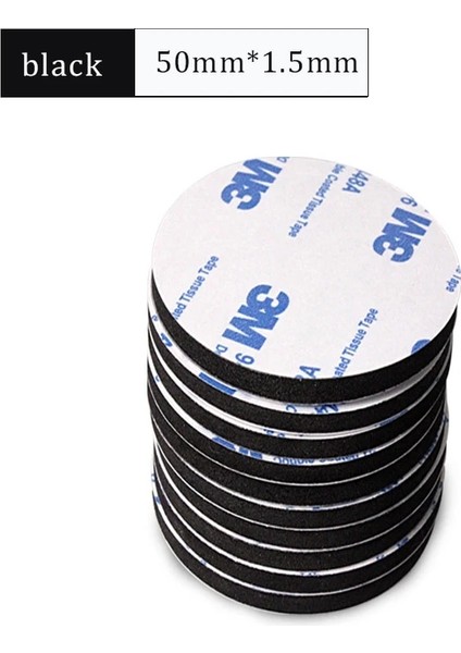 Siyah 50MM Tarzı M Güçlü Tampon Montaj Bandı Çift Taraflı Yapışkanlı Akrilik Köpük Bant Iki Taraflı Montaj Yapışkan Bandı Çoklu Boyut (Yurt Dışından)