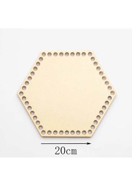 20CM Yuvarlak 2 Adet Stil cm Doğal Ahşap Süs Dıy Dokuma Çanta Alt Aksesuarlar El Yapımı Çanta Köpeğin Yatak Evi Beşik Yuva Dıy Craft (Yurt Dışından)