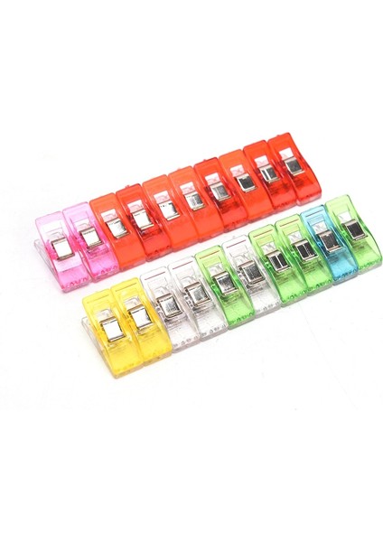 No.2 Tarzı Olorful Ayak Kılıfı Renkli Plastik Klipsler Kumaş Kelepçeler Patchwork Hemming Dikiş Araçları Dikiş Aksesuarları (Yurt Dışından)
