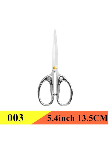 003 Gümüş 5.4 Inç Stili Retro Vintage Ors Kumaş Kesici Terzi Ors Oya Dikiş Nakış Ofis Ors Kırtasiye Dıy Araçları Makaslar (Yurt Dışından)