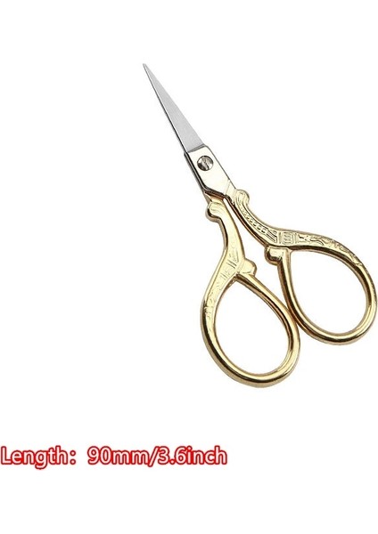 Deve Tarzı Kanaviçe Retro Vintage Veya Antik Kuyruk Nakış ve Dikiş Veya Iğne Oya Veya Kumaş Kesme Makas (Yurt Dışından)