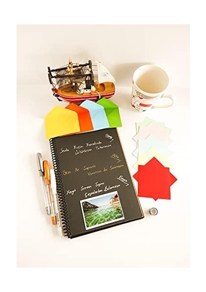 Kapaklı Siyah Sipiralli Defter (Küçük Prens) fiyatları