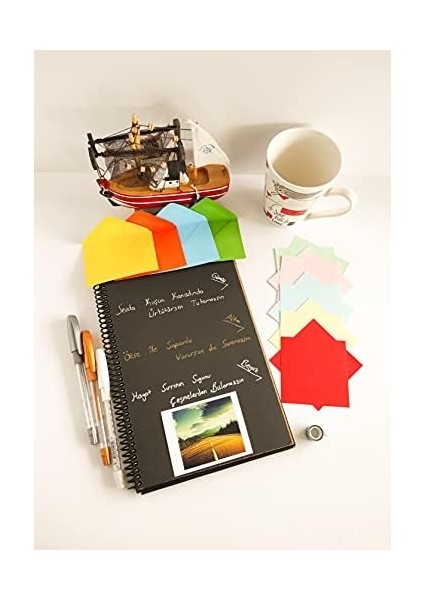 Kapaklı Siyah Sipiralli Defter (Küçük Prens) modelleri