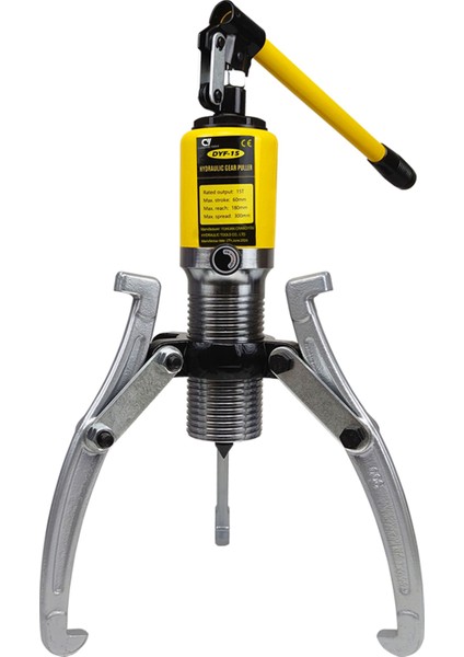 15 Ton 3 Ayaklı Hidrolik Çektirme – Sanayi Tipi Profesyonel Model