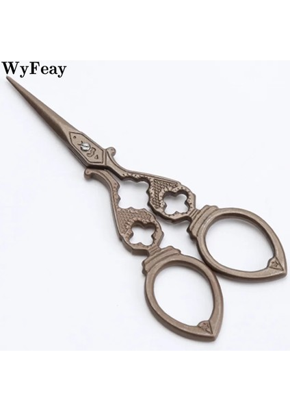 125 mm 5 Inç Stili Retro Vintage Ors Çiçek Deseni Oya Nakış Paslanmaz Çelik Terzi Veya Iplik Düzeltici Dikiş Araçları (Yurt Dışından) fiyatları