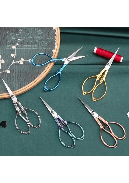 Çok Renkli Stil Vintage Ors Dikiş Kumaş Nakış El Sanatları Kesici Antika Balıkçılık Kesici Retro Çapraz Dikiş Kuyruk Iplik Aracı (Yurt Dışından) fiyatları