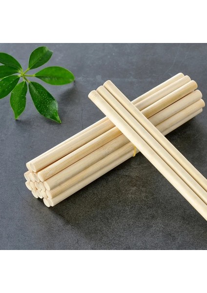 100PC 6mm Tarzı Çok Boyutlu Yuvarlak Bambu Çubukları Dıy El Yapımı El Sanatları Çiçek Direği Malzemeleri Için Küçük Ahşap Çubuk Malzemesi Yapımı (Yurt Dışından) indirimleri