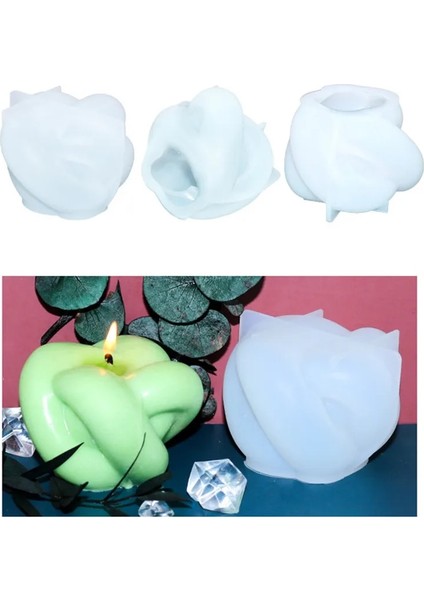 Bir Stil 1 Adet Sihirli Top Silikon Mumlar Kalıpları Dıy Aromaterapi Alçı Kalıp 3D Mus Çikolata Balmumu Kalıp Sabun Kalıp Mum Alçı Kalıp (Yurt Dışından) modelleri