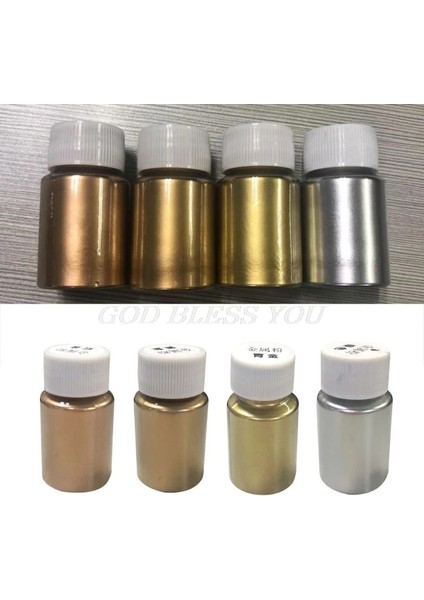 B Tarzı Metal Pırıltılı Metalik Pigment Sedefli Inci Tozu Epoksi Boya Uv Reçine Renklendirici Glitter Takı Yapımı (Yurt Dışından)