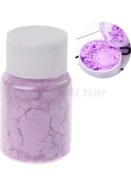 No.6 Tarzı Sedefli Mika Pigment Tozu Gökkuşağı Uv Reçine Epoksi El Sanatları Dıy Takı Yapımı (Yurt Dışından)