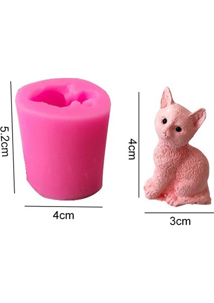 C Tarzı Silikon Kalıp Sevimli El Sanatları 3D Kutup Ayısı Geyik Aromaterapi Alçı Araba Ekran Mum Alçı Kalıp Kek Dekorasyon Dıy Kek Kalıbı (Yurt Dışından) fiyatları
