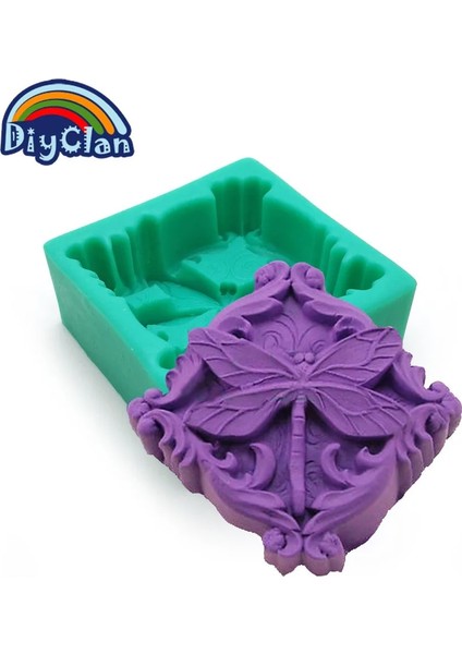 Yusufçuk Sabun Silikon Kalıp Kek Puding Jöle Tatlı Çikolata Kalıp Kelebek Tarzı 3D El Yapımı Sabun Kalıphd (Yurt Dışından)