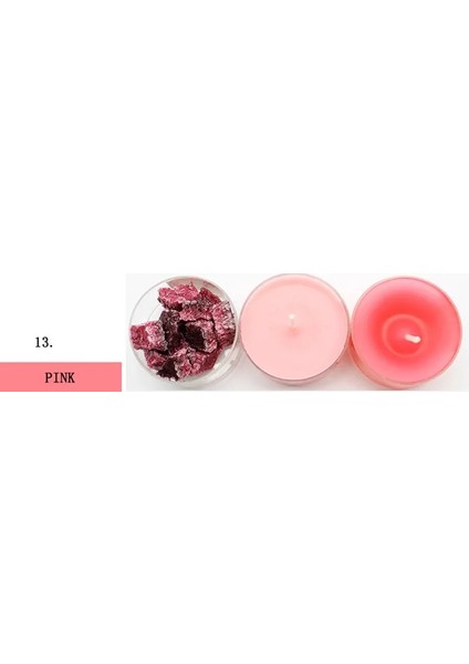 Pembe Stil 5gbag Mum Boya Gevreği Mum Balmumu Boya Mum Yağı Parafin Soya Balmumu Zanaat Dıy Mum Yapımı Balmumu Malzemeleri Noel (Yurt Dışından)