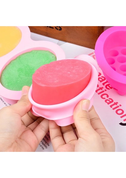 Stili Temizle Funbaky Yaratıcı Dıy El Yapımı Oval Sabun Kalıpları Silikon Sabun Kalıp Formu Tedarikçiler 3D Masaj Sabunu Yapma Araçları (Yurt Dışından)