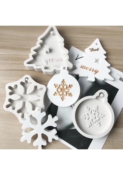 Kar Tarzı Kar Noel Ağacı Silikon Kalıp El Yapımı Sabun Kalıp Kek Pişirme Aracı Aroma Mum Alçı Kil Kalıp Noel Yeni Yıl Partisi Iyilik (Yurt Dışından) fiyatları