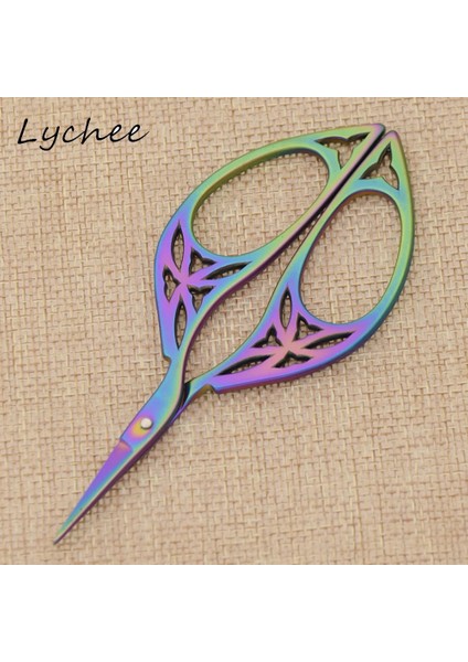 No.2 Tarzı Lychee Vintage Paslanmaz Çelik Titanyum Kaplama Renkli Içi Boş Yapraklar Şekil Veya Dıy El Yapımı Zanaat Dikiş Aracı (Yurt Dışından) fırsatları