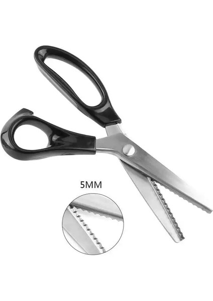 5 mm Tarzı mm Veyas Dikiş Veya Kumaş Dekoratif Üçgen Kenar Ovalama Makası Veya Makası (Yurt Dışından)