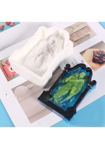 Venüs Tarzı Antik Yunan Aşk Messenger Silikon Mum Kalıbı Epoksi Reçine Yeni Kemer Aromaterapi Mum Kalıbı Romantik Çift Alçı El Sanatları (Yurt Dışından) indirimleri
