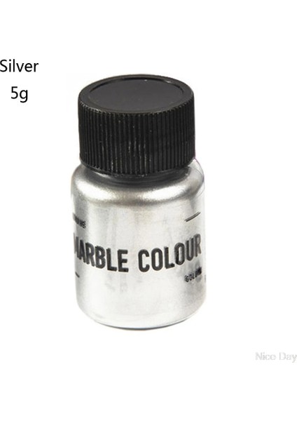 S Tarzı 15G Ayna Metal Doku Inci Tozu Epoksi Reçine Renklendirici Glitter Mermer Metalik Pigment Reçine Boya Takı Yapımı Sabun Yapımı (Yurt Dışından)