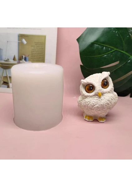 RS1-990 Stili Yaratıcı 3D Sevimli Baykuş Kokulu Aromaterapi Alçı Kalıp Için Kil Mum Sabun Silikon Kalıp Dıy Alçı Alçı Kalıp Ev Sanat Zanaat (Yurt Dışından) indirimleri