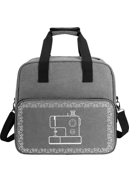 8 Stili Yazın Büyük Dikiş Makinesi Çantası Gri Renk Saklama Çantası Tote Çok Fonksiyonlu Taşınabilir Seyahat Ev Organizatör Çantası Dikiş Aksesuarları (Yurt Dışından) fiyatları