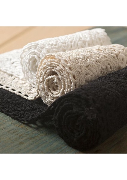 Siyah Nikel Tarzı 2 Yards Genişlik 9 cm Suda Çözünür Dantel Şerit Saf Pamuk Kalınlaşmış Düz Nakış Aksesuarları Dıy Dantel El Yapımı Malzemeleri (Yurt Dışından) fiyatları