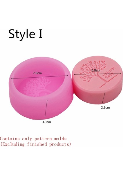 I-Aşk Ağacı Stili Yeni Yapışmaz Silikon Kalıp 3D Silikon Sabun Kalıp Dıy Kedi Balık El Sanatları Sanat Silikon Sabun Kalıp Craft Kalıp Dıy El Yapımı Sabun Kalıp (Yurt Dışından)