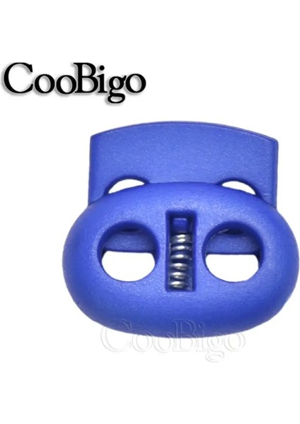 Mavi Stil Plastik Kordon Kilidi Stoper Fasulye Geçiş Klipsi Giyim Ayakkabı Bağı Spor Giyim Halat Kordon Aksesuarları Karışık Renkli Delik (Yurt Dışından)