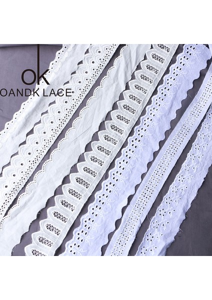 Antik Gümüş Tarzı 3 Yard Dantel Trimler Aplike Kostüm Süslemeler Beyaz Kurdele Pamuklu Ev Tekstili Dikiş Dantel Kumaş Kumaş 9 Modeller (Yurt Dışından) fiyatları