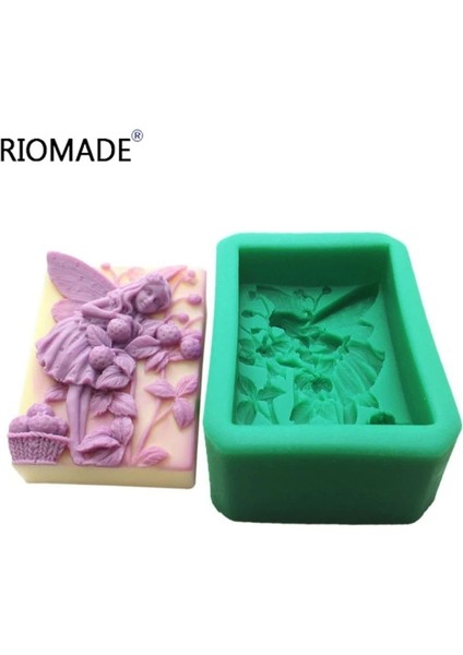 ES0121TS Stili Peri Melek Silikon Sabun Kalıpları Dıy El Yapımı Reçine Kil Mum Kalıp Fondan Kek Çikolata Mutfak Pişirme Bakeware (Yurt Dışından) modelleri