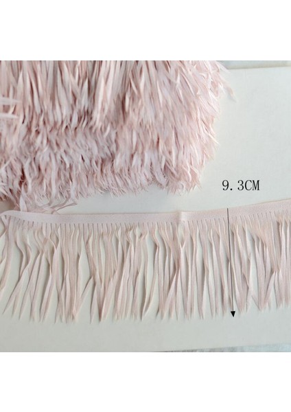 Pembe Stil 3 Metre Şifon Püskül Dantel Trimler Siyah Pembe Fildişi Saçak Dantel Kumaş Giyim Giyim Için Dıy El Sanatları Giyim Dikiş Aksesuarları 9.3 cm (Yurt Dışından)