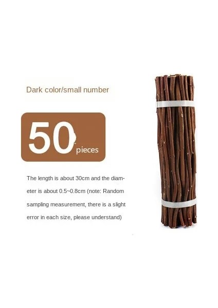 30CM Beyaz Stil 30CM Kahverengi Dallar Dekorasyon Kuru Dallar Doğal Kuru Dallar El Yapımı Dıy Kısa Ahşap Kesit Kütük Dallar Dekorasyon Yaratıcı Malzemeler (Yurt Dışından)