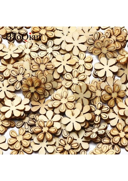 Avuç Içi Tarzı Karışık Desen Doğal Ahşap Scrapbooking Dıy Ahşap Dilim El Sanatları El Yapımı Süsleme Ev Dekorasyonu Için (Yurt Dışından) fırsatları