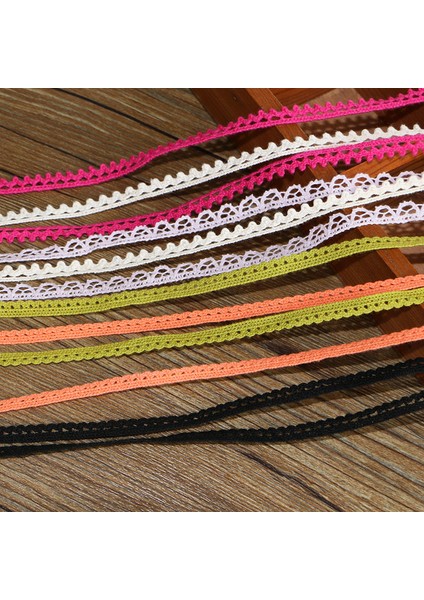 5mm 20YARD Stili 1cm 20 Yard Pamuk Ipliği Örgü Dantel Aksesuarları Dantel Kenar Dıy El Yapımı Giysiler, Masa Örtüsü, Kanepe, Perde Kumaşı Malzemesi (Yurt Dışından)