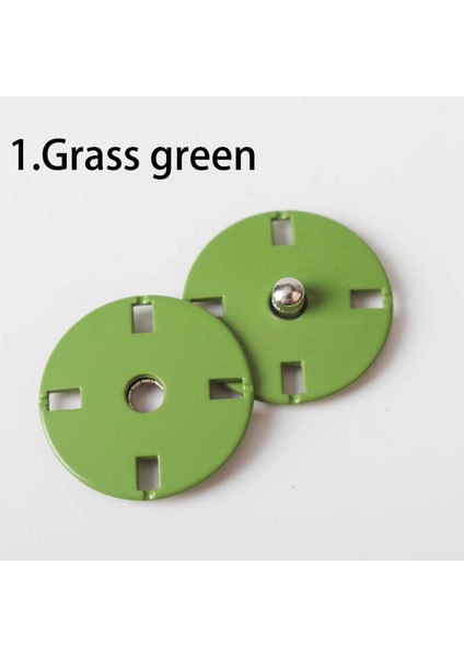 1 Çim Yeşili Stili 10 mm Et Ix Giyim Için Metal Çıtçıt Düğme Kendin Yap Elbise Dikiş Uygulamaları Için Ceket Düğmeleri Aksesuar P90 (Yurt Dışından)