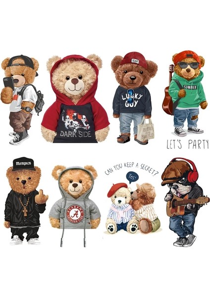 Antik Bakır Tarzı Giysiler Için Ütüyle Transferler Termo Etiketler Giysiler Üzerinde Yamalar Soğuk Ayı Çıkartmaları Isı Transferi Üzerinde Ütüyle Yamalar Çizgili Rozet (Yurt Dışından) fiyatları