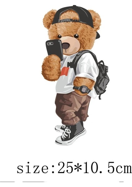 Antik Bakır Tarzı Giysiler Için Ütüyle Transferler Termo Etiketler Giysiler Üzerinde Yamalar Soğuk Ayı Çıkartmaları Isı Transferi Üzerinde Ütüyle Yamalar Çizgili Rozet (Yurt Dışından) modelleri