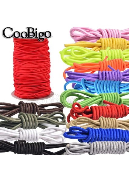 Kahverengi Tarzı Dia.3mm Elastik Halat Bungee Şok Kordon Dıy Bilezik Dikiş Aksesuarları Için Streç Dize Tek Çekirdekli Yuvarlak Renkli 10 Metre (Yurt Dışından) fırsatları