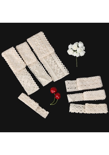Siyah Nikel Tarzı mm 5 Yardslot Fildişi Pamuk Dantel Trimler Dıy Hometexile Giysi Dekorasyon Kenar Sarma Pamuk Şerit Bant Pamuk Malzeme (Yurt Dışından) fırsatları