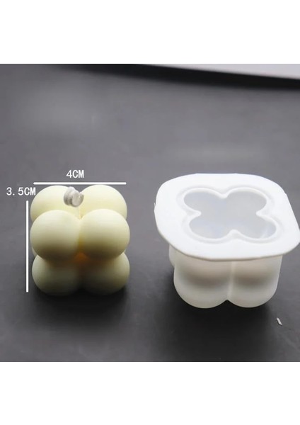 Kalıp-3 Tarzı 3D Silikon Mum Kalıbı Aromaterapi Alçı Kalıp Dıy Mum Yapımı Kalıp Kek Pişirme Kalıbı Mum Yapımı Malzemeleri Kil Kalıp (Yurt Dışından)