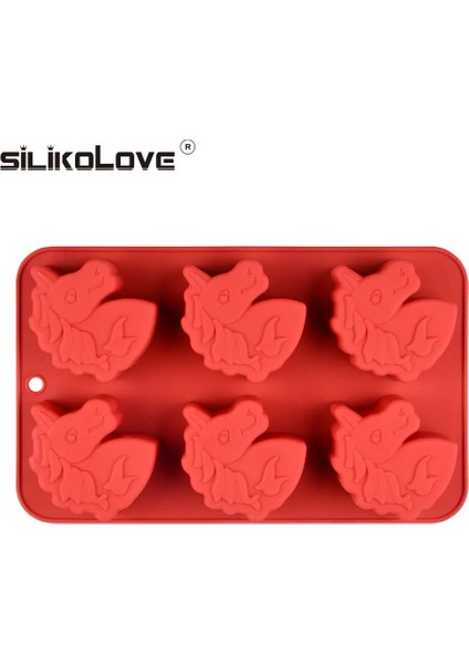 Rastgele Stil Sılıkolove 3D Unicorn Sabun Kalıbı Silikon Sabun Kalıbı Dıy Sabun Yapımı Için El Yapımı 6 Kavite Sabun Formu (Yurt Dışından) fiyatları