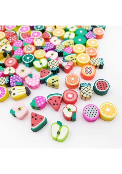 No.47 Tarzı Fotoğraf Olarak Lot Meyve Serisi Akrilik Boncuklar Çocuklar Çocuklar Için Renkli Spacer Boncuk Kolye Bilezik Takı Yapımı Dıy Kumaş Erişimleri (Yurt Dışından) modelleri