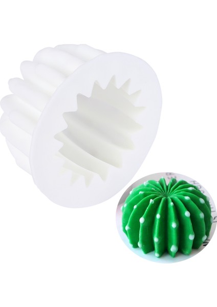 7x8.5cm Tarzı Kaktüs Silikon Mum Kalıp Reçine Kalıp Aromaterapi Alçı El Yapımı Kiti El Yapımı Sabunlar Için Silikon Kalıplar Ev Dekorasyon (Yurt Dışından) fırsatları