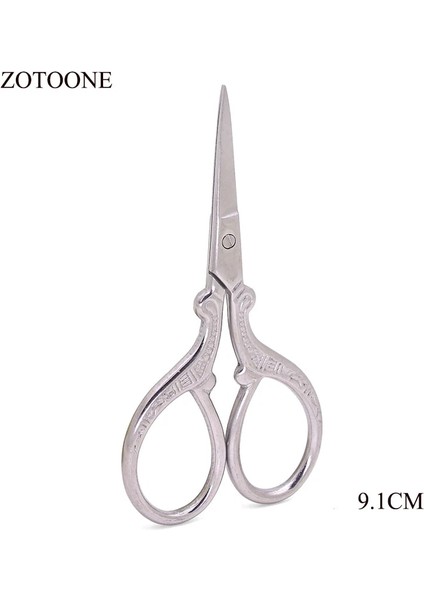 No.8 Stili Dikiş Nakış Vintage Ors Craft Altın Zigzag Terzi Ors Kumaş Iplik Kesici Aletler Dikiş El Sanatları Için E (Yurt Dışından)