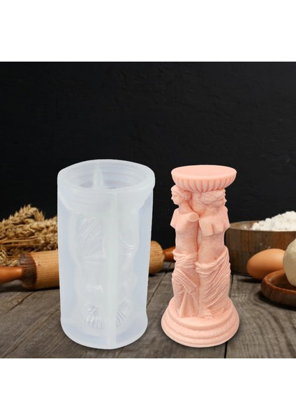 Resim Stili Olarak Dıy Mum Yapımı Kiti Roma Sütunu Silikon Kalıp Venüs Tanrıçası Aromaterapi Mum Insan Vücudu Alçı Kalıp Kek Dekorasyon Araçları (Yurt Dışından) modelleri